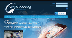 Desktop Screenshot of geniechecking.com